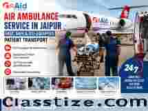 GoAid Air Ambulance Jaipur – Safe & Rapid Emergency Transfers