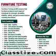 Top Furniture Testing Lab Services in Ahmedabad