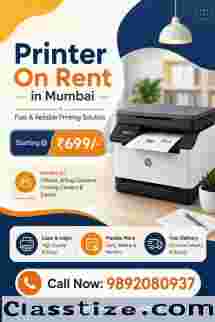 rental on printer price 699