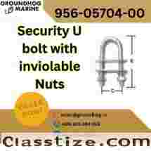 Security U bolt with inviolable Nuts 956-05704-00