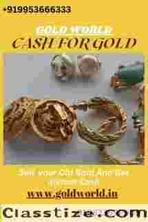 If you want instant cash for your old gold than sell your gold to the GOLDWORLD.