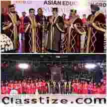 Grand Convocation 2026 of Asian Education Group Inaugurated by Nitin Gadkari at Bharat Mandapam