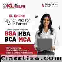 Begin Your Success Journey with KL University Online BBA, BCA, MBA & MCA