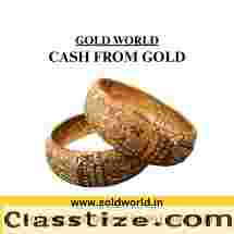 Come with any amount of gold and get instant cash on your gold.