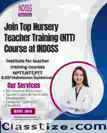 Join Top Nursery Teacher Training(NTT) Course at Indoss
