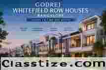 Godrej Whitefield Row Houses Bangalore – Premium 4 & 5 BHK Homes 