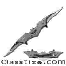 Closed Double Bladed Midnight Spring Assist Knife