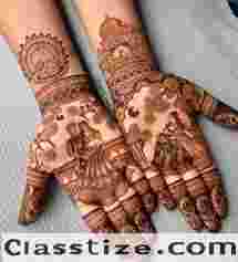 Experience bridal elegance with the best bridal mehndi artist in Chandigarh