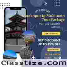 Gorakhpur to Muktinath Tour Package, Muktinath tour Package from Gorakhpur 