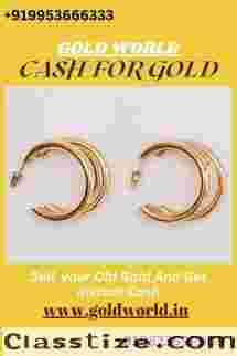 If you want instant cash for your old gold than sell your gold to the GOLDWORLD.