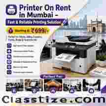 rental on printer price =-699