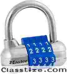 Master Lock Set Your Own Combination Padlock, 1 Pack, Color May Vary