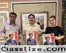 Cover of “Beyond the Camera – A Life Scripted with Dreams” Unveiled in London: Celebrating the Journey of Dr. Sandeep Marwah