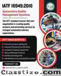 IATF 16949 Certification in hosur 