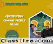 Construction Company Profile Design for Strong Brand Identity