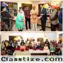 Dr. Sandeep Marwah Inaugurates National Art Exhibition ‘Frames of Freedom’ at AIFCS Gallery