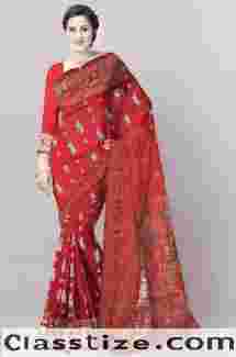 Handcrafted Baluchari Sarees of Bishnupur Collection  