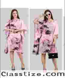 Ladies Printed Kaftan Exporter