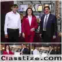 ICMEI Welcomes Armenian Delegation at Marwah Studios to Strengthen Bilateral Cultural Ties