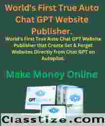World's First True Auto Chat GPT Website Publisher