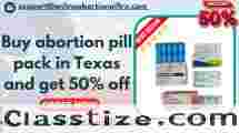 Buy abortion pill pack in Texas and get 50% off  