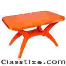Plastic dining table set