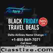 Save Big on Delta Flights! Black Friday Deals +1-855-869-7071