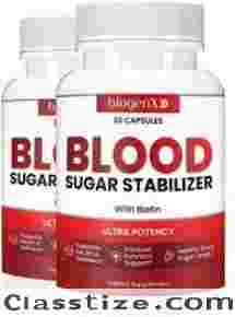 How does BioGenX Blood Sugar Stabilizer help manage blood sugar levels?