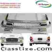 Lancia Flaminia Touring GT and Convertible (1958-1967) bumpers by stainless steel