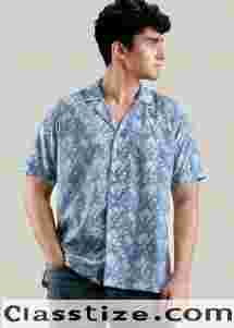 Buy Stylish Half Sleeve Shirt for Men Online at Ratan Jaipur