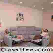 Festive Sale – Premium Curve Motorized Recliner Delta | Fire Retardant L-Shaped Living Room Sofa
