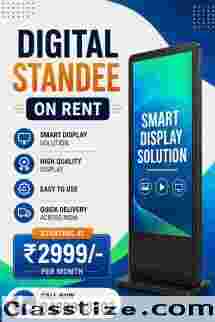 Rent a standee price 2999/- ,Mumbai/ 	