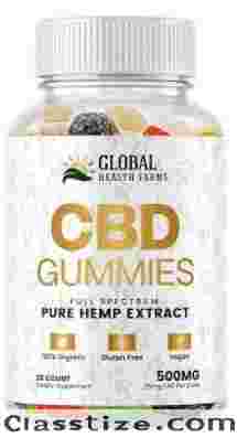 Can Global Health Farms CBD Gummies help with anxiety or stress?