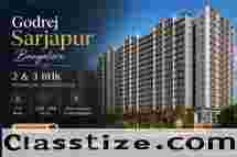 Godrej Sarjapur Bangalore: Spacious Apartments for Families 