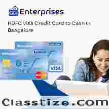 HDFC Visa Credit Card to Cash, C2C Enterprises