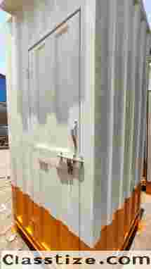 Portable Security Guard Cabin for Secure Site and Gate Monitoring