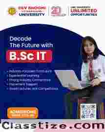 Unlock Your Tech Future with B.Sc in Information Technology at DBUU