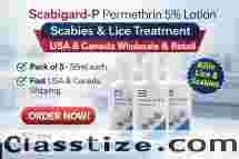 Scabigard-P Permethrin 5% Lotion – Scabies & Lice Treatment | Pack of 5 | Wholesale & Retail USA