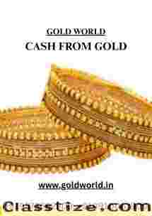 Get instant cash for gold at GOLD WORLD