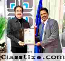 Sandeep Marwah Honoured by Australian Multicultural Media Centre in Melbourne