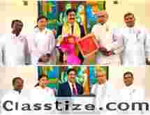 Dr. Sandeep Marwah Honoured by Brahma Kumaris at Marwah Studios