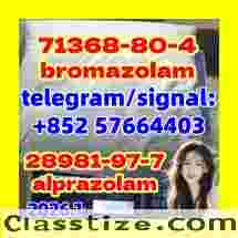 28981-97-7 alprazolam  71368-80-4 bromazolam Benzodiazepines 