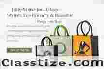 Jute Promotional Bags Stylish Eco Friendly and Reusable