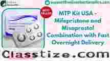 MTP Kit USA - Mifepristone and Misoprostol Combination with Fast Overnight Delivery