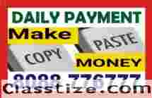 Copy paste jobs Daily Income Upto rs. 400/- er day | | daily Payout | 5083