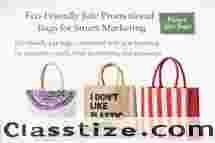 Eco Friendly Jute Promotional Bags for Smart Marketing