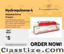 Get clear, radiant skin with Hydroquinone 4 | Buy Now at OnlineGenericMedicine