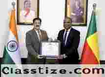 Sandeep Marwah Nominated as Chair for Indo Benin Film and Cultural Forum