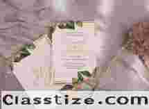 Single Sheet Wedding Invitations | Custom Wedding Cards Online