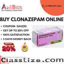 Buy Clonazepam 1mg Online at Original Prices Mail Delivery